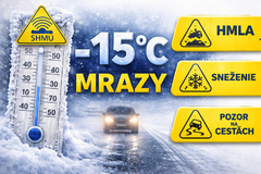 Mrazivé dni pred nami: Žilinský kraj čakajú extrémne nízke teploty, hmla aj snehové jazyky