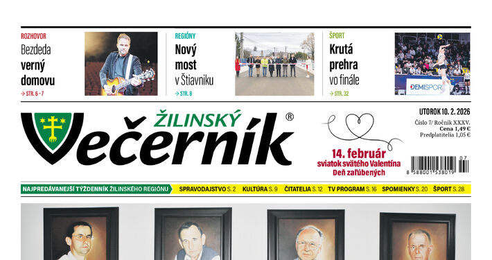 V najnovšom vydaní Žilinského večerníka si prečítate: