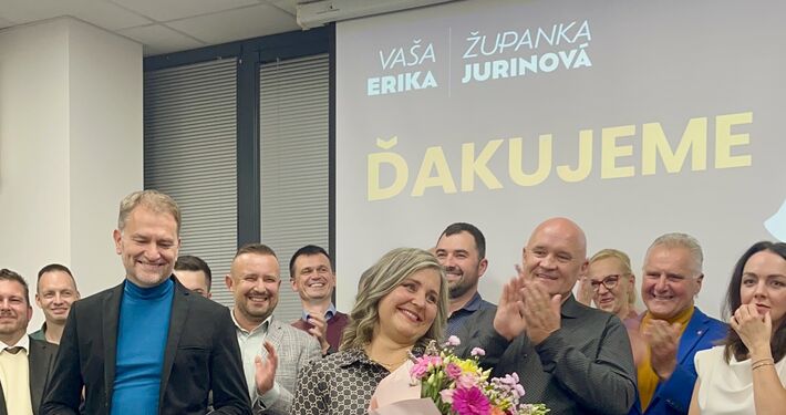 Je rozhodnuté! Erika Jurinová obhájila post predsedníčky Žilinského samosprávneho kraja