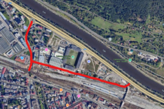 Podjazd uzavretý až do konca septembra
