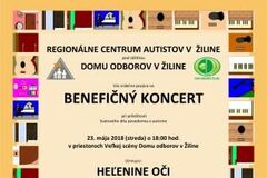 BENEFIČNÝ KONCERT PRI PRÍLEŽITOSTI SVETOVÉHO DŇA POVEDOMIA O AUTIZME