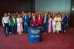 Erika Jurinová predstavila kandidátku širokej demokratickej koalície: Spoločne za lepší Žilinský kraj