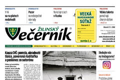 V najnovšom vydaní Žilinského večerníka si prečítate: