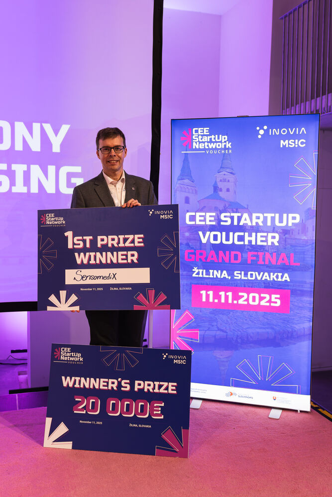 Víťazný startup je z českej republiky. 