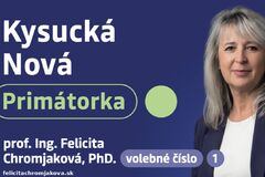 Felicita Chromjaková: Kysucké Nové Mesto môže fungovať lepšie