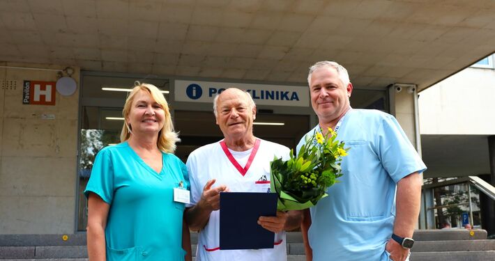 V žilinskej nemocnici pôsobí už 50 rokov. Niekdajší primár lekárskej genetiky oslávil významné jubileum