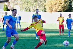 OBLASTNÝ FUTBAL - V súboji prvých mužstiev Divina deklasovala Terchovú siedmimi gólmi