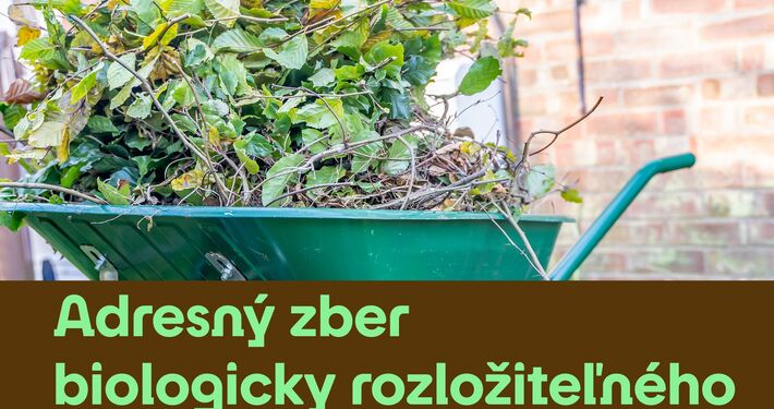 S jarou začínajú aj práce v záhrade. Žilina spúšťa adresný zber zeleného odpadu 