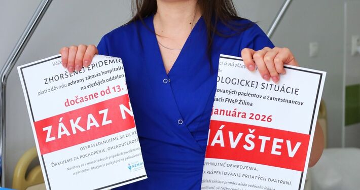 Návštevy pacientov v žilinskej nemocnici opäť povolené