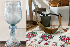 Kaštieľ Radoľa predstavuje cez dve aktuálne výstavy čaro skla aj ornamenty našich predkov