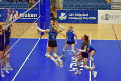 CHALLENGE CUP - Žilinské volejbalistky bojovali, ale z výhry sa tešili Dánky