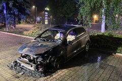 Ďalší nočný požiar auta v Žiline vyšetrujú ako úmyselné podpálenie