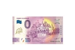 Zámok Kunerad má vlastnú zberateľskú 0 euro bankovku