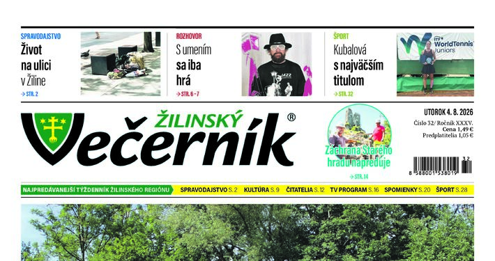 V najnovšom vydaní Žilinského večerníka si prečítate