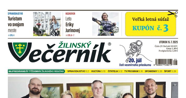 V najnovšom vydaní Žilinského večerníka si prečítate: