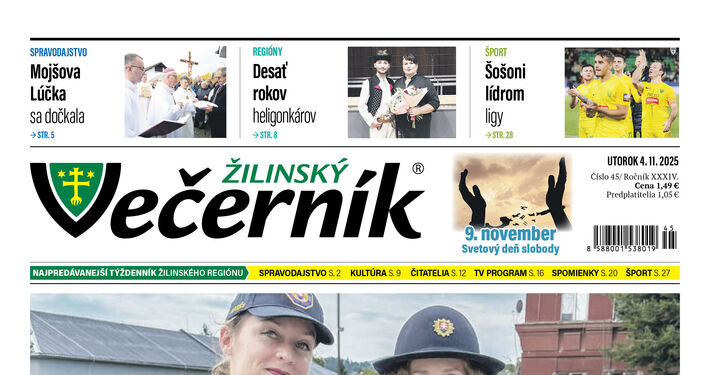 V najnovšom vydaní Žilinského večerníka si prečítate: