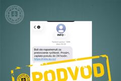 Polícia varuje pred novým SMS podvodom. Útočníci sa vydávajú za dopravnú políciu