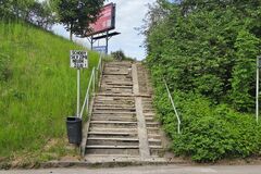 Schodisko Bôrik čaká na opravu, vlastnícke vzťahy brzdili zásah mesta
