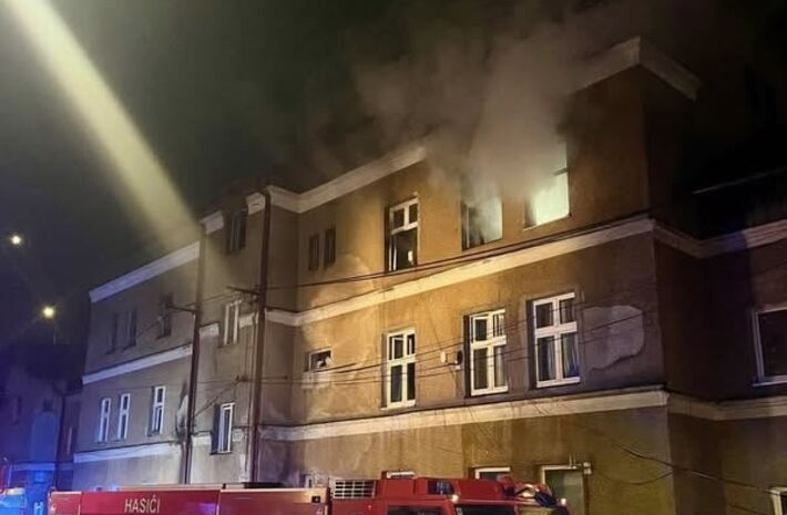 V bytovke na Bratislavskej ulici vypukol požiar