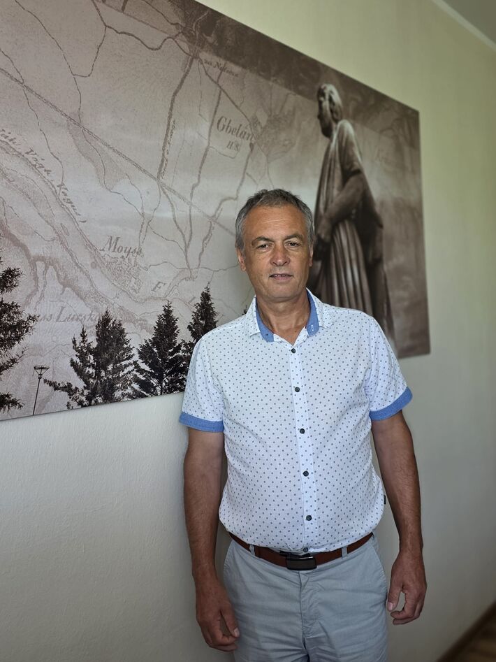 Starosta obce Jozef Martinček.