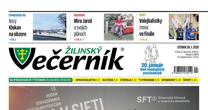 V najnovšom vydaní Žilinského večerníka si prečítate: