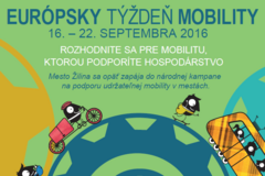 Rozbieha sa kampaň Európsky týždeň mobility 2016 v Žiline