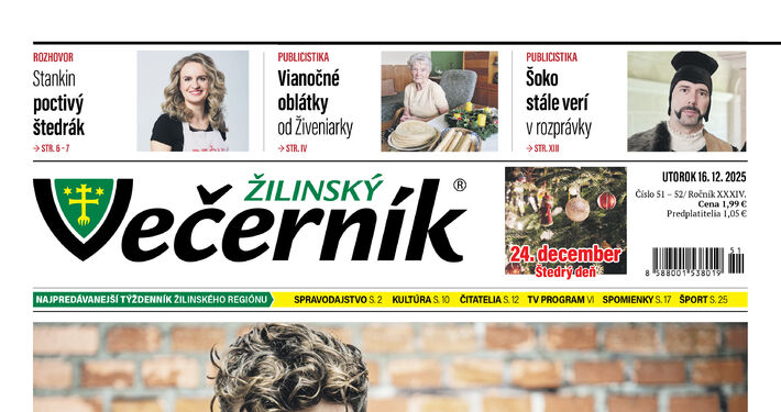 V najnovšom vydaní Žilinského večerníka si prečítate: