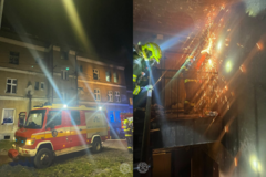 Požiar na Bratislavskej ulici v Žiline: Evakuovali 48 ľudí, škoda dosahuje 80-tisíc eur