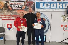 Tri zlaté medaily z majstrovstiev Slovenska