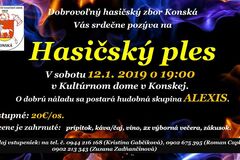 Hasičský ples 2019