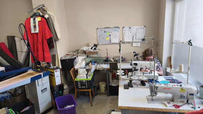 Autentická fotka z dielne ateliéru.