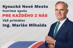 Marián Mihalda: Kysucké Nové Mesto tvoríme spolu. Pre každého z nás
