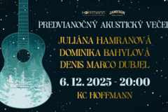 KC Hoffmann pozýva na akustický večer