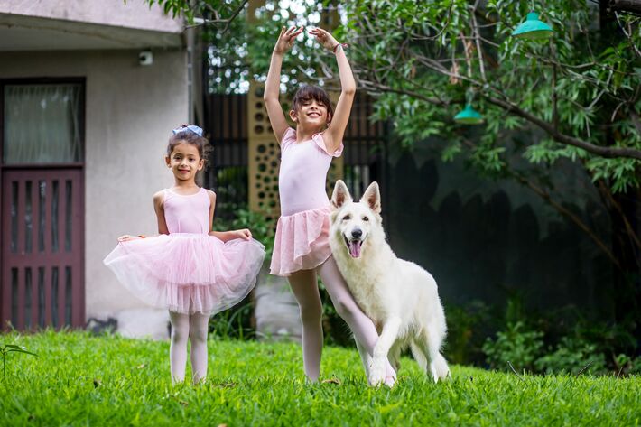 Dcérky Salome a Selena. 