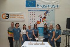 Cena Európskej komisie pro projekt ERASMUS+ VIC 