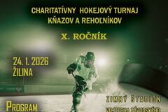 V Žiline sa odohrá X. Charitatívny hokejový zápas kňazov a rehoľníkov Slovenska