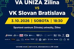 Šláger volejbalovej extraligy už v prvom kole: Žilina hostí doma bratislavský Slovan