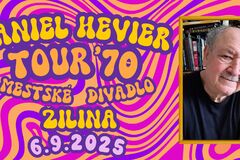 Daniel Hevier mieri do Žiliny: Začína turné pri príležitosti životného jubilea