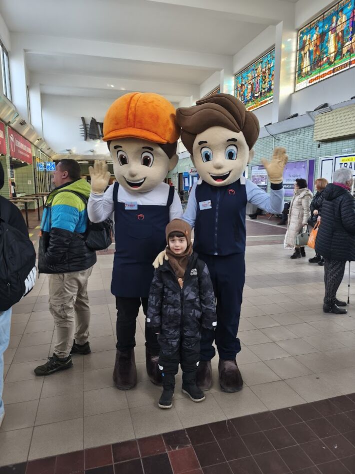 Na železničnej stanici v Žiline pútala Vlakova patrola pozornosť malých i veľkých.