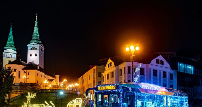 Žilina má najkrajší vianočný trolejbus roka 2025