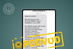 Nový typ podvodných SMS: Polícia varuje pred falošnými pokutami