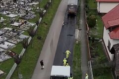 V Turí prebieha obnova takmer kilometrového úseku cesty