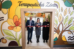 Nová terapeutická zóna v CSS Likava má liečiť atmosférou. Vznikla s pomocou PPG a dobrovoľníkov
