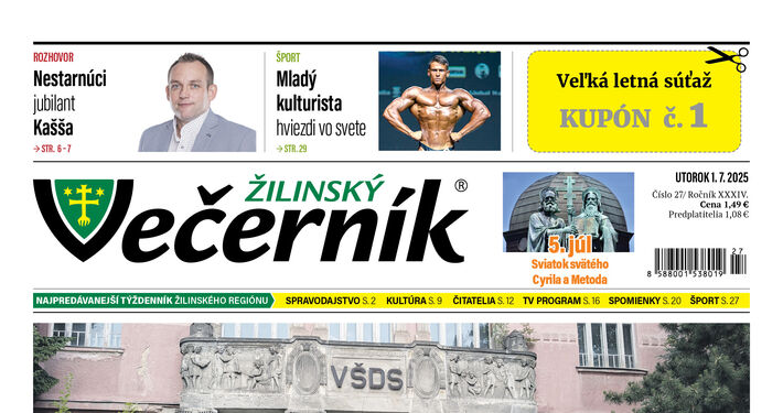 V najnovšom vydaní Žilinského večerníka si prečítate: