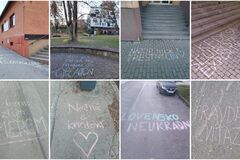 Kriedové odkazy zaplavili Žilinu: študenti vyjadrujú svoj názor farebnými posolstvami po celom meste