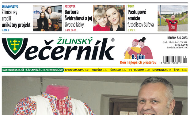 V najnovšom vydaní Žilinského večerníka si prečítate: