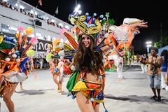 Žilinčanka na karnevale v brazílskom  Rio de Janeiro