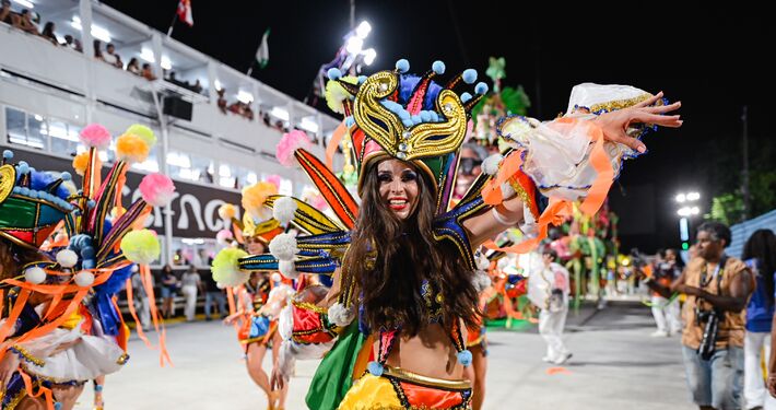 Žilinčanka na karnevale v brazílskom  Rio de Janeiro