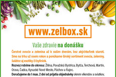 Vaše zdravie na donášku: vyskúšaj ZELBOX.SK