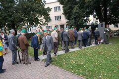 V Sade na Studničkách si pripomenuli pamiatku bývalých príslušníkov PTP